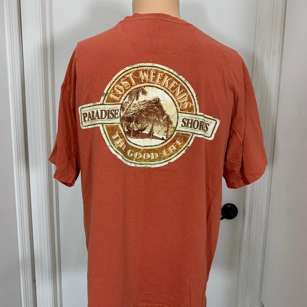 Paradise Shores Lost Weekends good life t-shirt